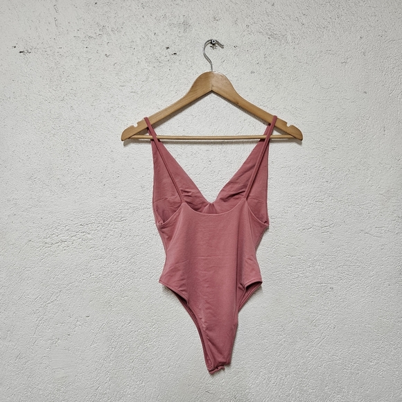 Kookai Size 1 Women's Bodysuit Onepiece Peach - Picture 3 of 7